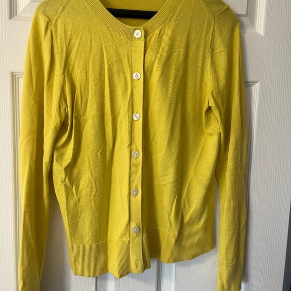 Bright yellow cardigan - Picture 1 of 2